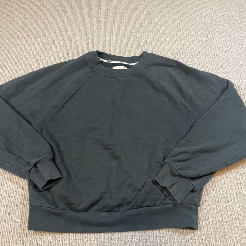 Madewell MWL Women's Small Crewneck Pullover Sweatshirt Cotton